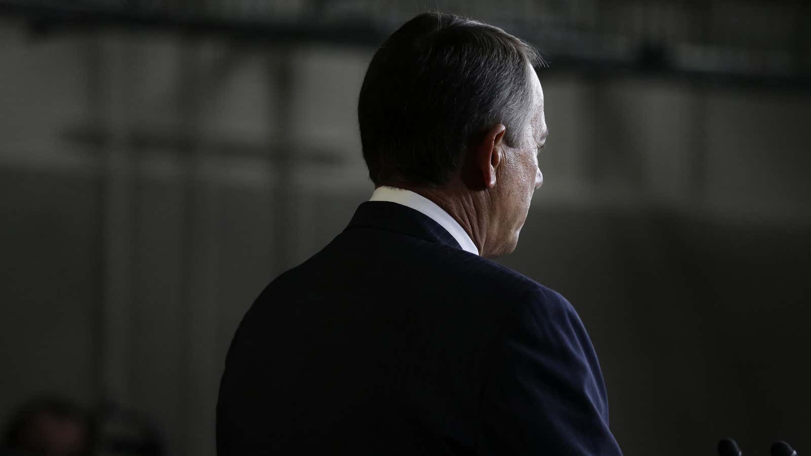 About-face by Republican House Speaker John Boehner on ‘Plan B’ vote