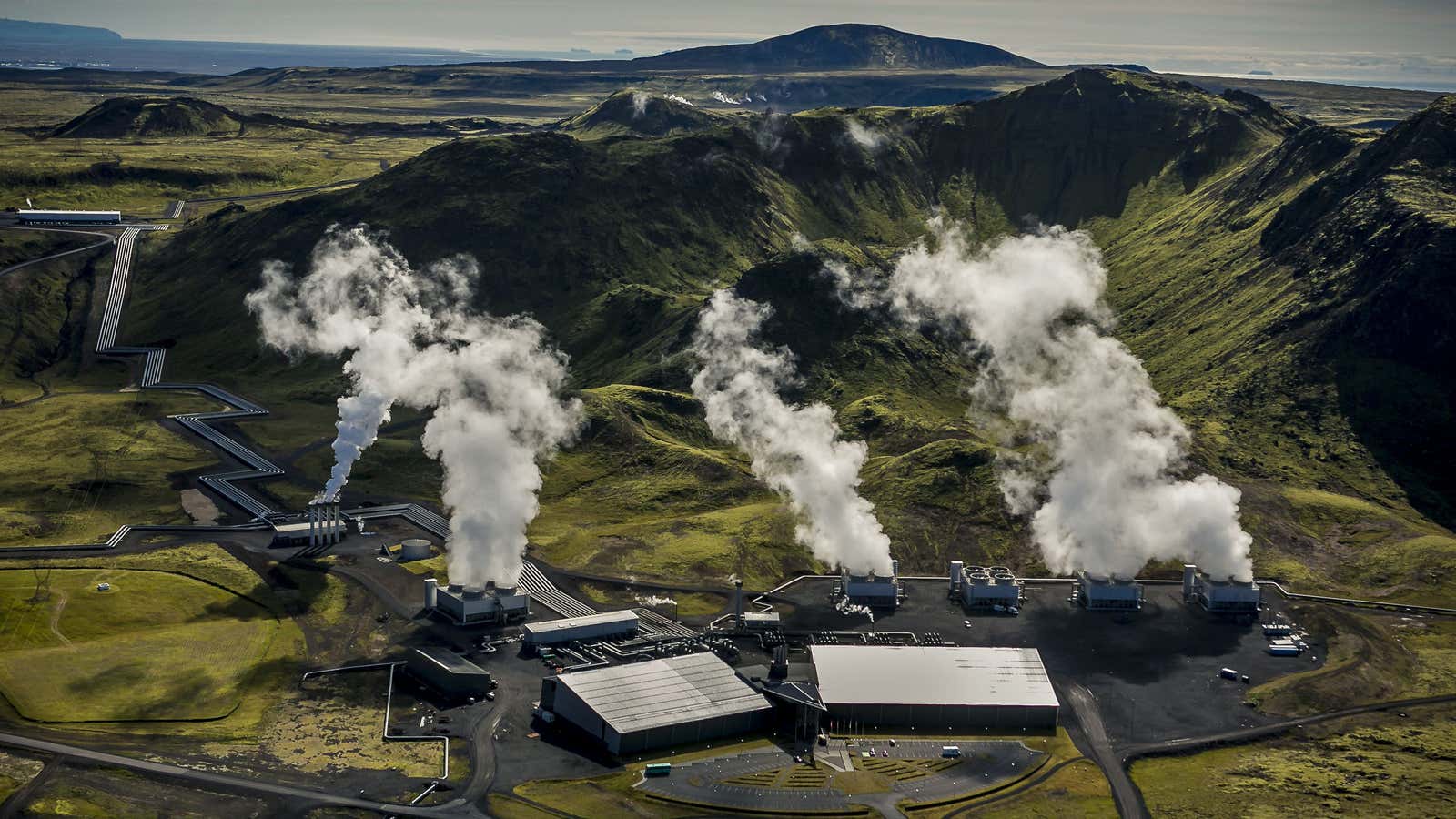 Reykjavik Energy’s geothermal power plant in Hellisheidi.