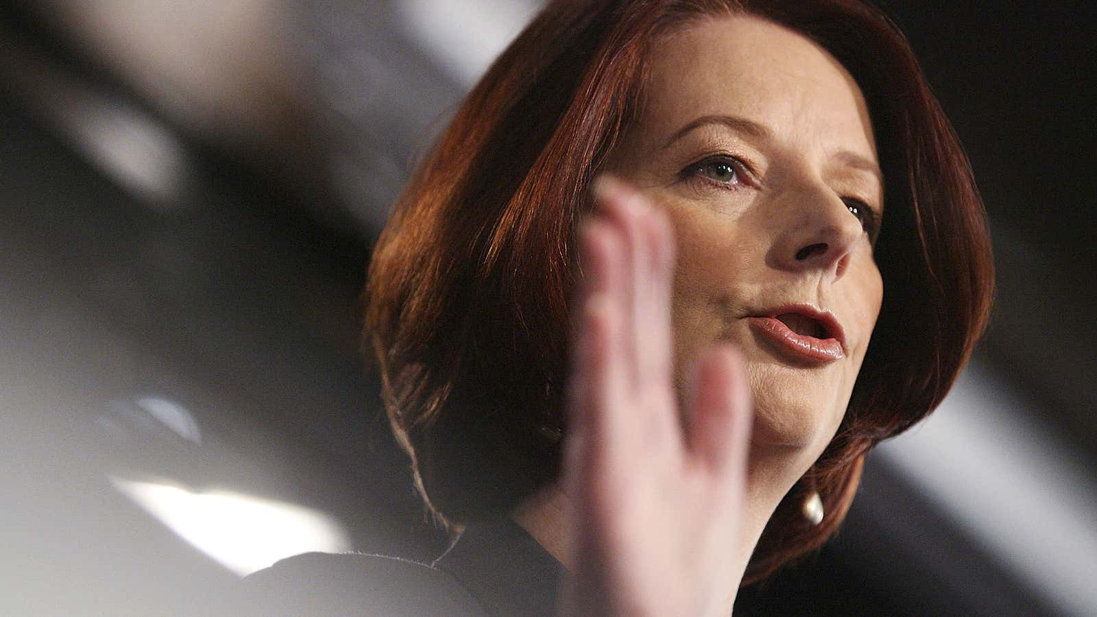 Julia Gillard strikes back
