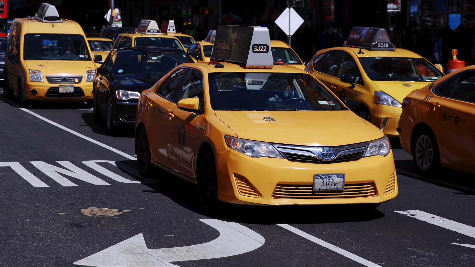 The taxi medallion boom is a bust.