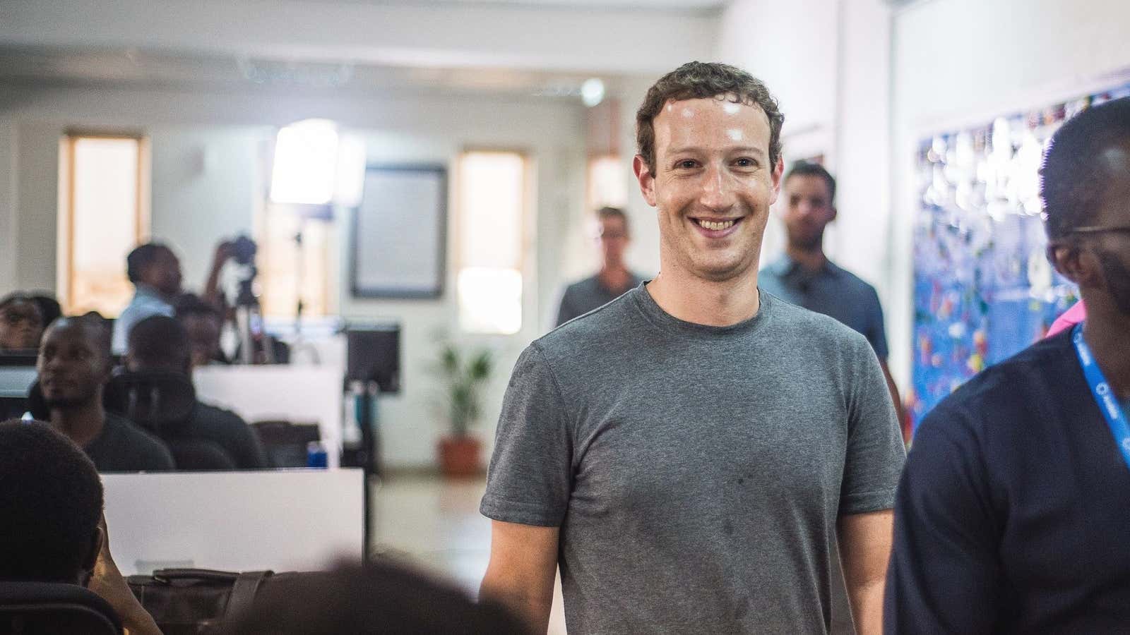 Mark Zuckerberg visiting Nigeria