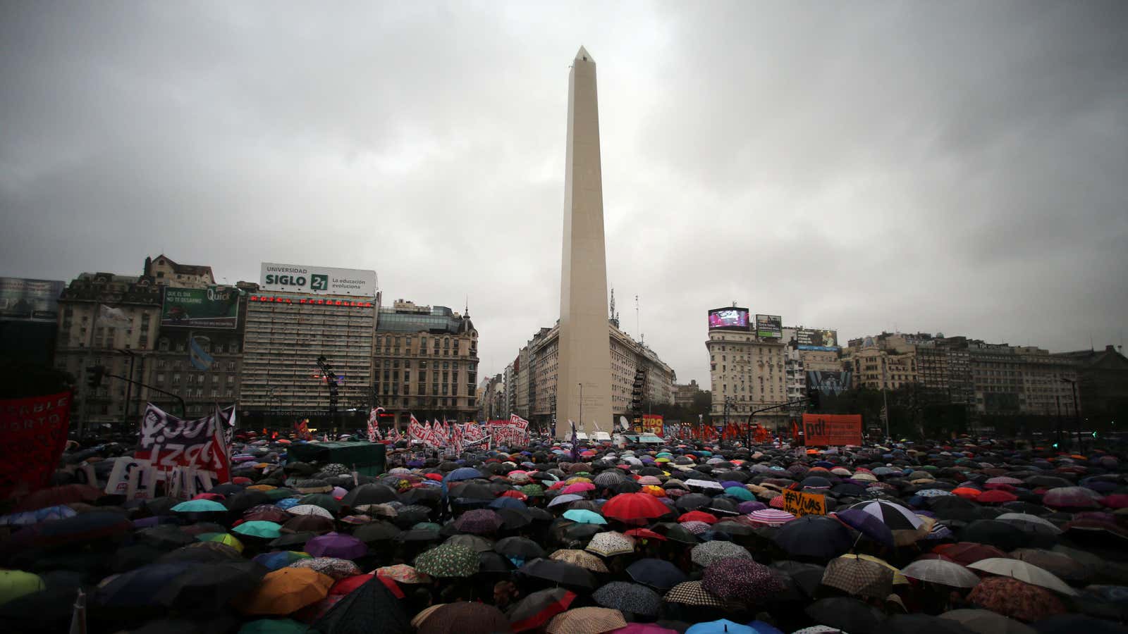 Heavy rains in Buenos Aires may be to blame for a massive blackout.