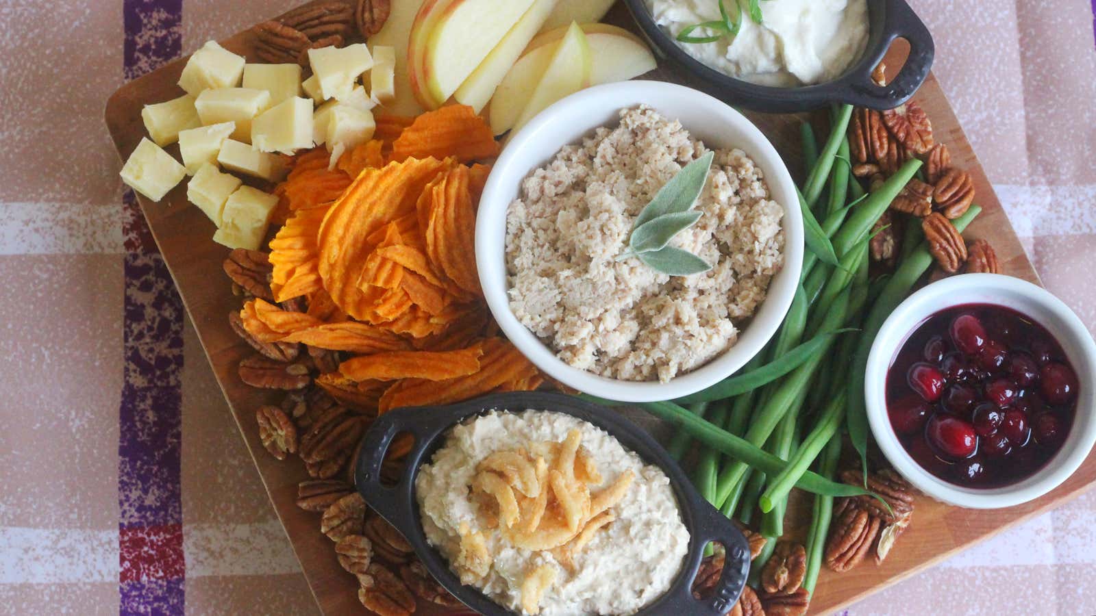 How to Turn Thanksgiving Dinner Into a Snack Board