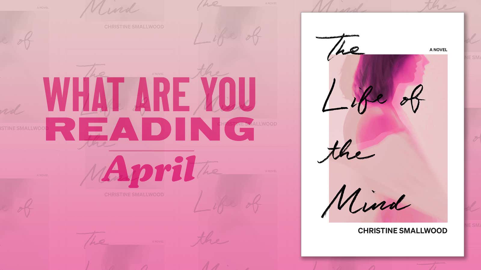 What are you reading in April?