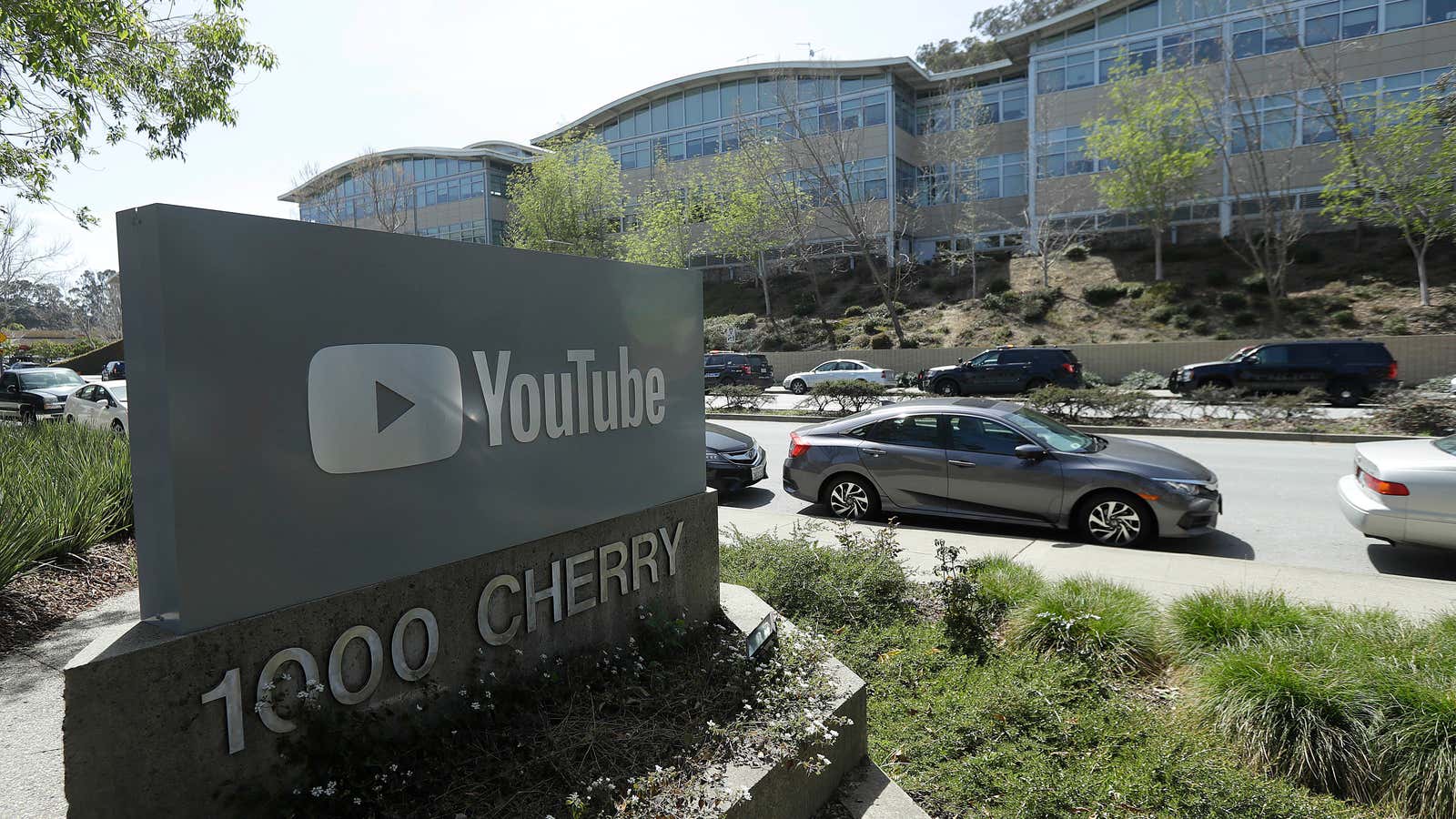 YouTube’s headquarters in San Bruno, CA