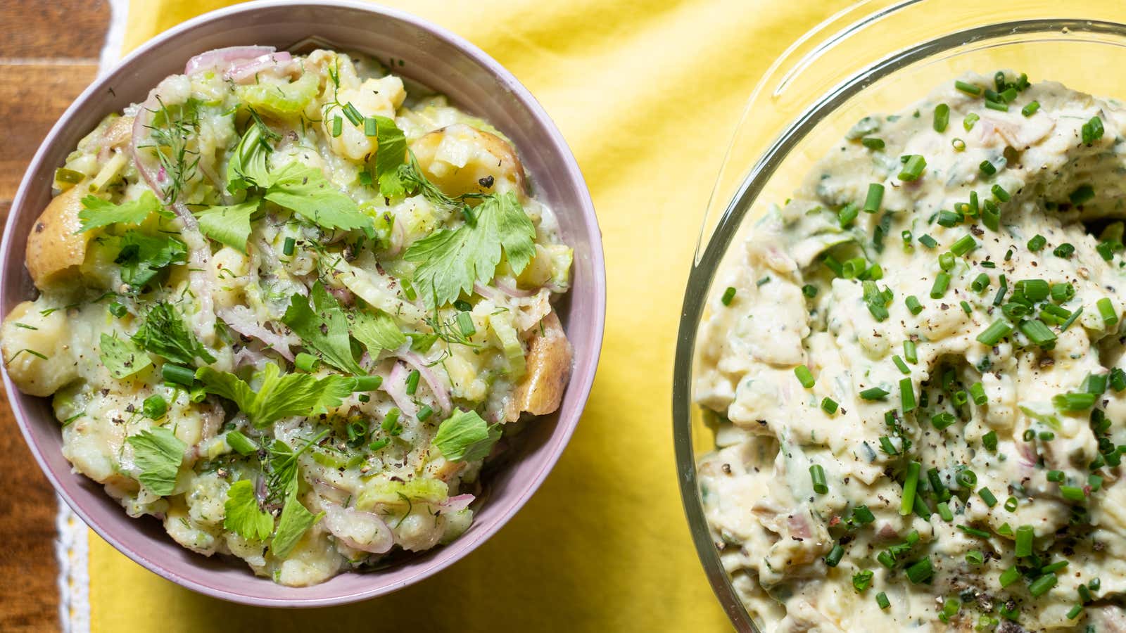 How to Make Extra-Creamy Potato Salad With Less Mayo