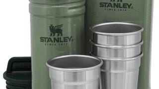 Stanley Stainless Steel Shot Glass and Flask Gift Set, Outdoor...