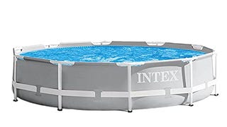 INTEX 26701EH 10ft x 30in Prism Frame Pool with Cartridge...