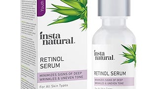InstaNatural Retinol Serum for Face with Niacinamide, Vitamin...