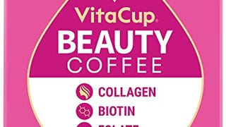 VitaCup Beauty Collagen Coffee Pods for Hair, Skin & Nails,...