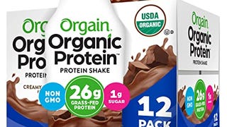 Orgain Organic 26g Grass Fed Whey Protein Shake, Creamy...