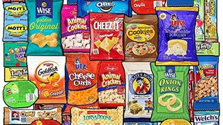 Snack Box Care Package Variety Pack (45 Count) - Ultimate...