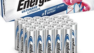 Energizer AA Batteries, Ultimate Lithium Double A Battery,...