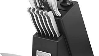 Cuisinart 15 Piece Kitchen Knife Set with Block, Cutlery...
