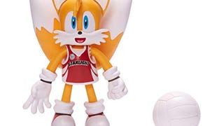Sonic The Hedgehog Tails 4" volleyball Knuckles Action...