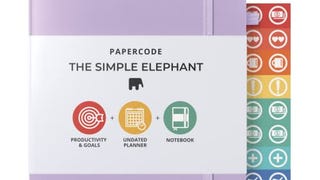 Papercode Daily Planner 2022-2023 - Simple Elephant Undated...