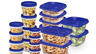 Ziploc Food Storage Meal Prep Containers Reusable for Kitchen...