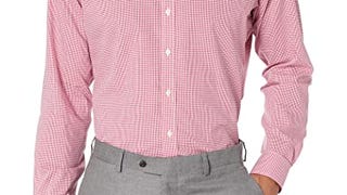 Buttoned Down Men's Standard Slim Fit Spread Collar Pattern...