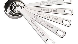 Le Creuset Stainless Steel Measuring Spoons, Set of