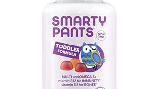 SmartyPants Toddler Formula Daily Gummy Multivitamin: Vitamin...