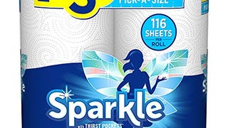 Sparkle® Pick-A-Size Paper Towels, 2 Rolls = 3 Regular...