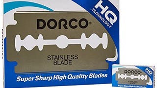 Dorco ST300 Platinum Extra Double Edge Razor Blades - 100...