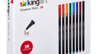 King Art 36-Piece Colored Fineliner Pens