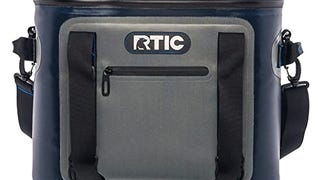 RTIC Soft Cooler 30 Insulated Bag, Blue/Grey, Insulated...