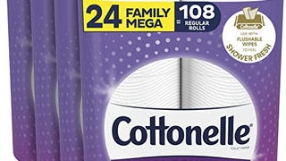 Cottonelle Ultra Comfort Toilet Paper with Cushiony...