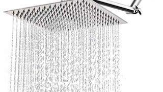 HarJue High Pressure Large Stainless Steel Square Rain...