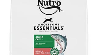 NUTRO WHOLESOME ESSENTIALS Adult Natural Dry Cat Food Salmon...