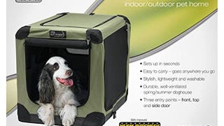 Noz2Noz Soft-Krater Indoor and Outdoor Crate for Pets,...