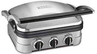 Panini Press by Cuisinart, Stainless Steel Griddler, Sandwich...