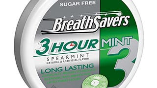 BREATH SAVERS Spearmint Flavored Sugar Free 3 Hour Breath...