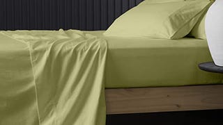 THREAD SPREAD Pure Egyptian King Size Cotton Bed Sheets...