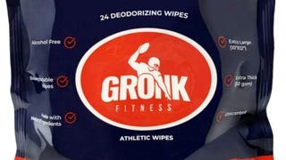 Gronk Fitness Shower Wipes | Post Workout Wipes For An...