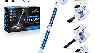 Britech Cordless Lightweight Stick Vacuum Cleaner, 250W...