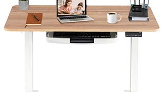 Electric Height Adjustable Standing Desk, 48 x 24 inches...