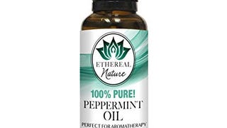 Ethereal Nature 100% Pure Oil, Peppermint, 1.01 Fluid...