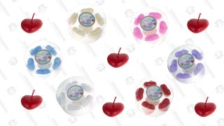 Lunaura Novelty Assorted Floating Heart Candles
