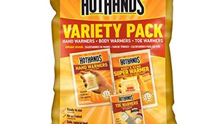 HotHands Toe, Hand, & Body Warmer Variety Pack - Long Lasting...
