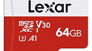 Lexar 64GB Micro SD Card, microSDXC UHS-I Flash Memory...