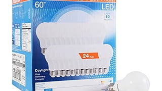 SYLVANIA LED A19 Light Bulb, 60W Equivalent, Efficient...