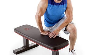 Marcy Deluxe Versatile Flat Bench Workout Utility Bench...