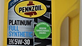Pennzoil Platinum Full Synthetic Motor Oil 5W-30 – 5...