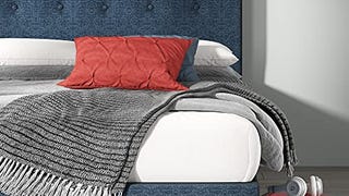 ZINUS Omkaram Upholstered Platform Bed Frame / Mattress...