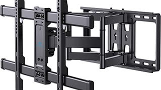 PERLESMITH Full Motion TV Wall Mount for 37-75 inch TVs...