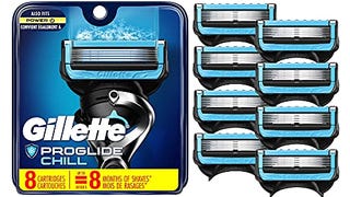 Gillette ProGlide Chill Mens Razor Blade Refills, 8 Count,...