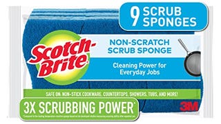 Scotch-Brite Non-Scratch Scrub Sponges, For Washing Dishes...
