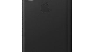 Apple iPhone X Leather Folio - Black